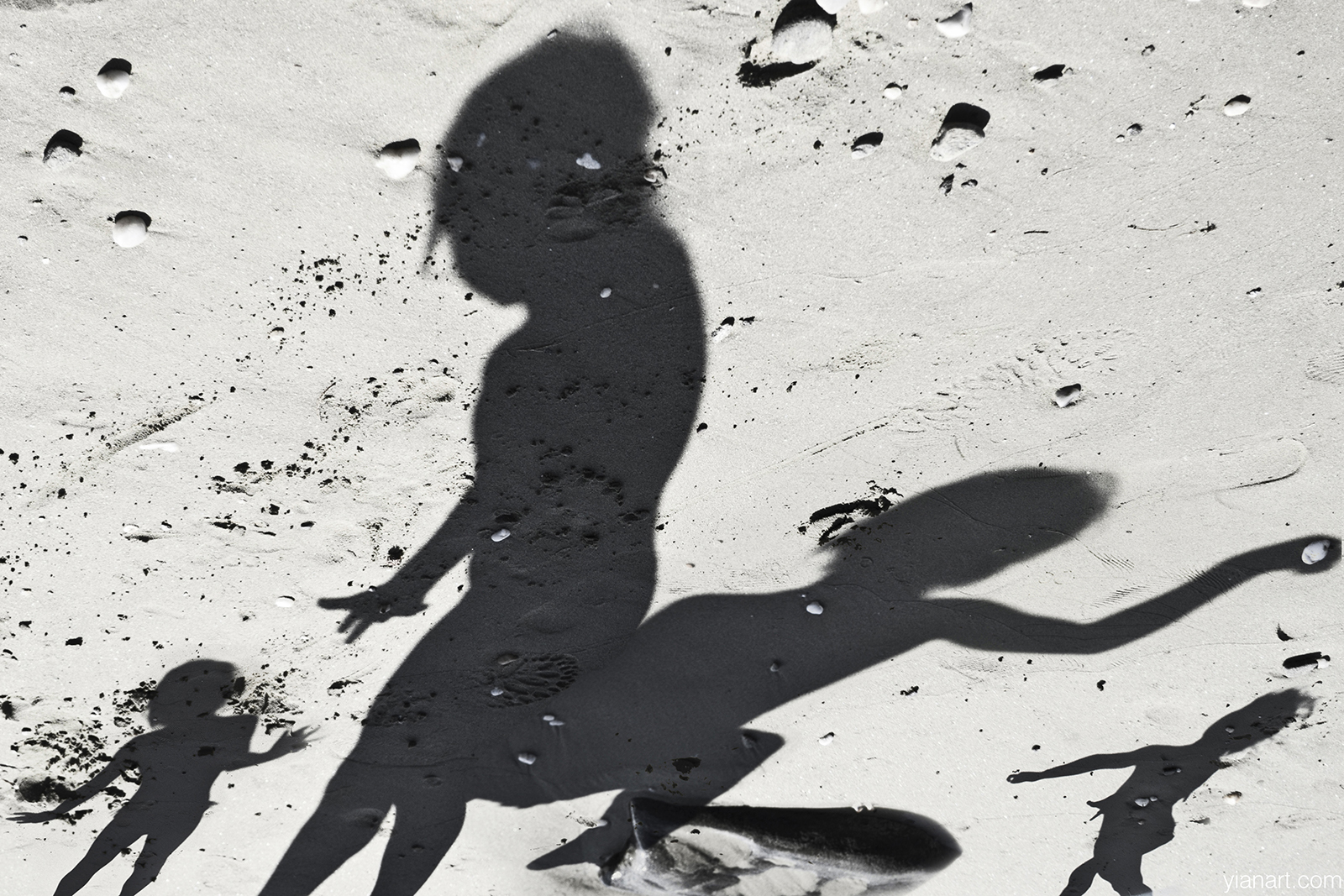 Shadows Photography Project in Black & White @ Tinos Island 2011