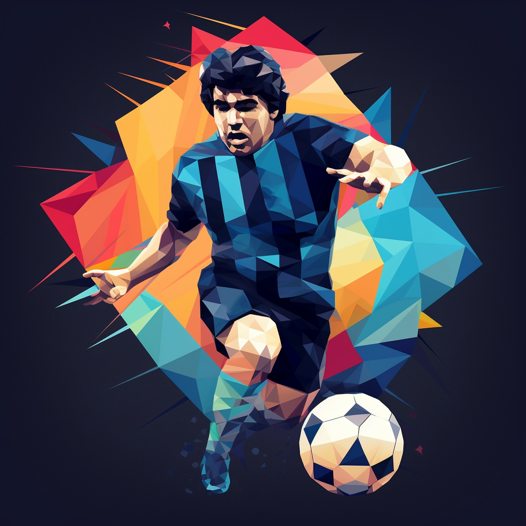 Diego Maradona (Soccer) - Maestro of the Pitch